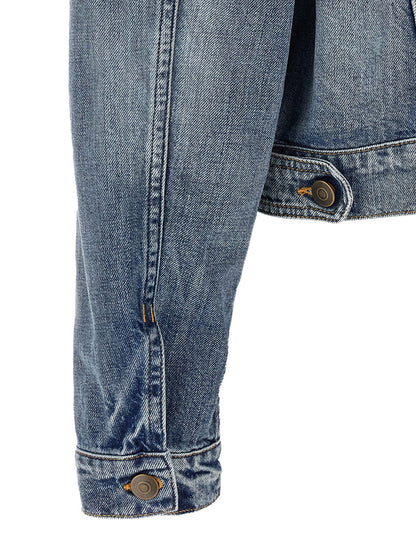 Blue Cotton Denim Jacket