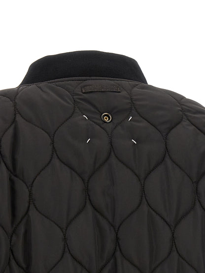 Brown Polyamide Bomber