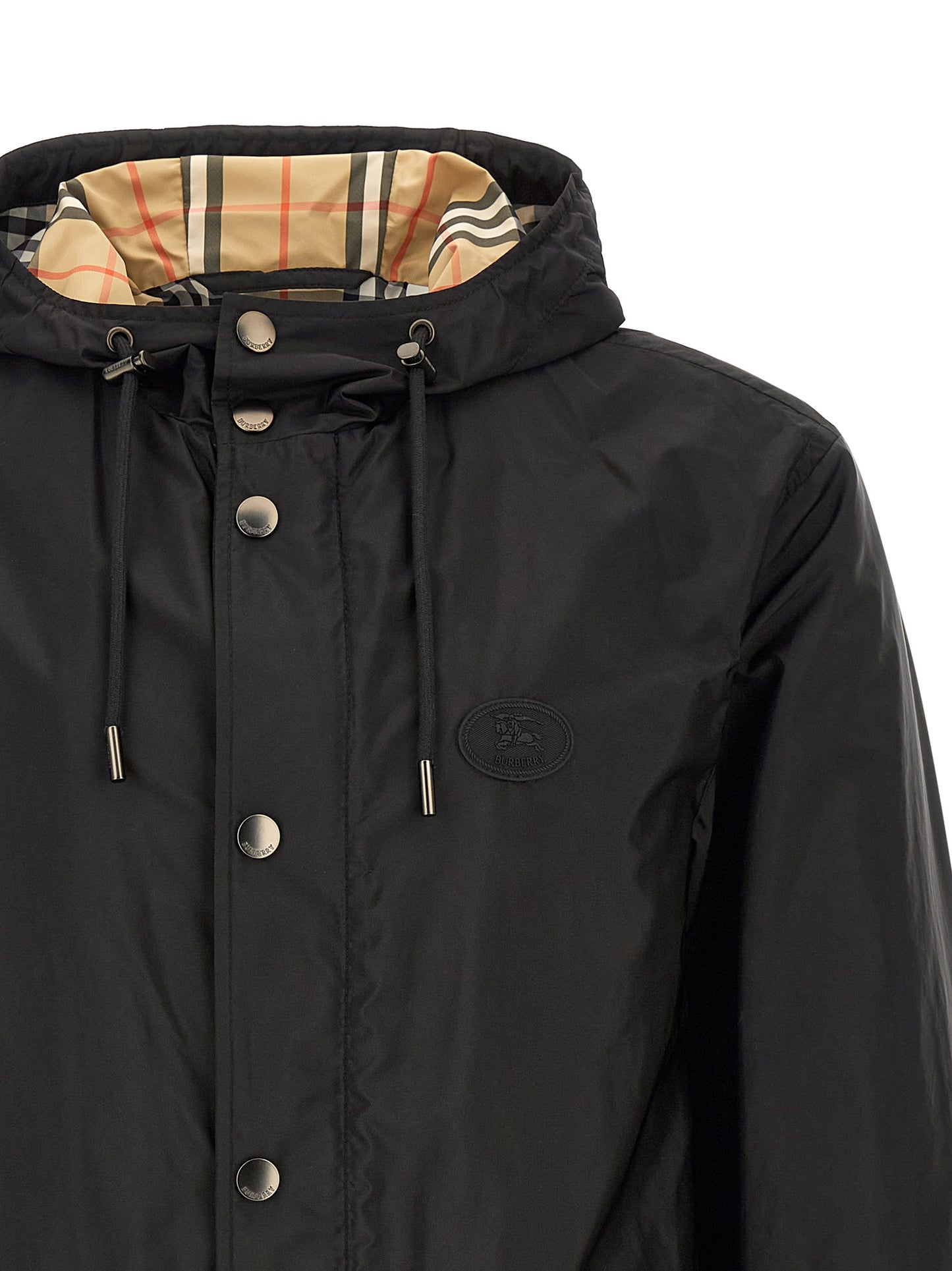 Black Polyamide Shell Jacket