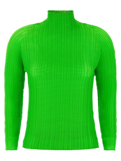 Bicolor Polyester Blouse