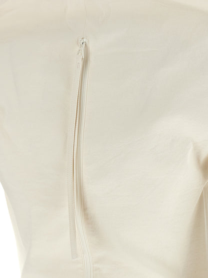 White Paper Blouse