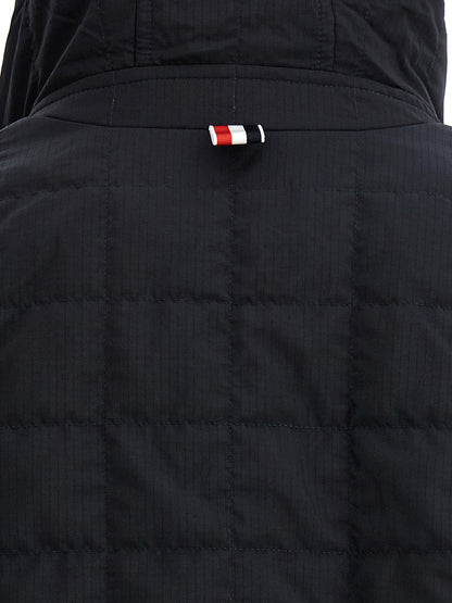 Blue Polyamide Shell Jacket