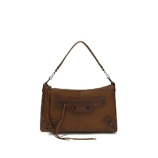 Brown Lamb Ovis Aries Shoulder Bag
