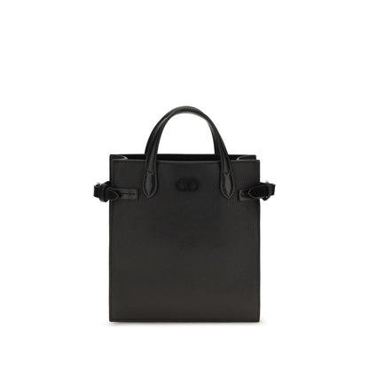 Black Calf Leather Bos Taurus Shoulder Bag