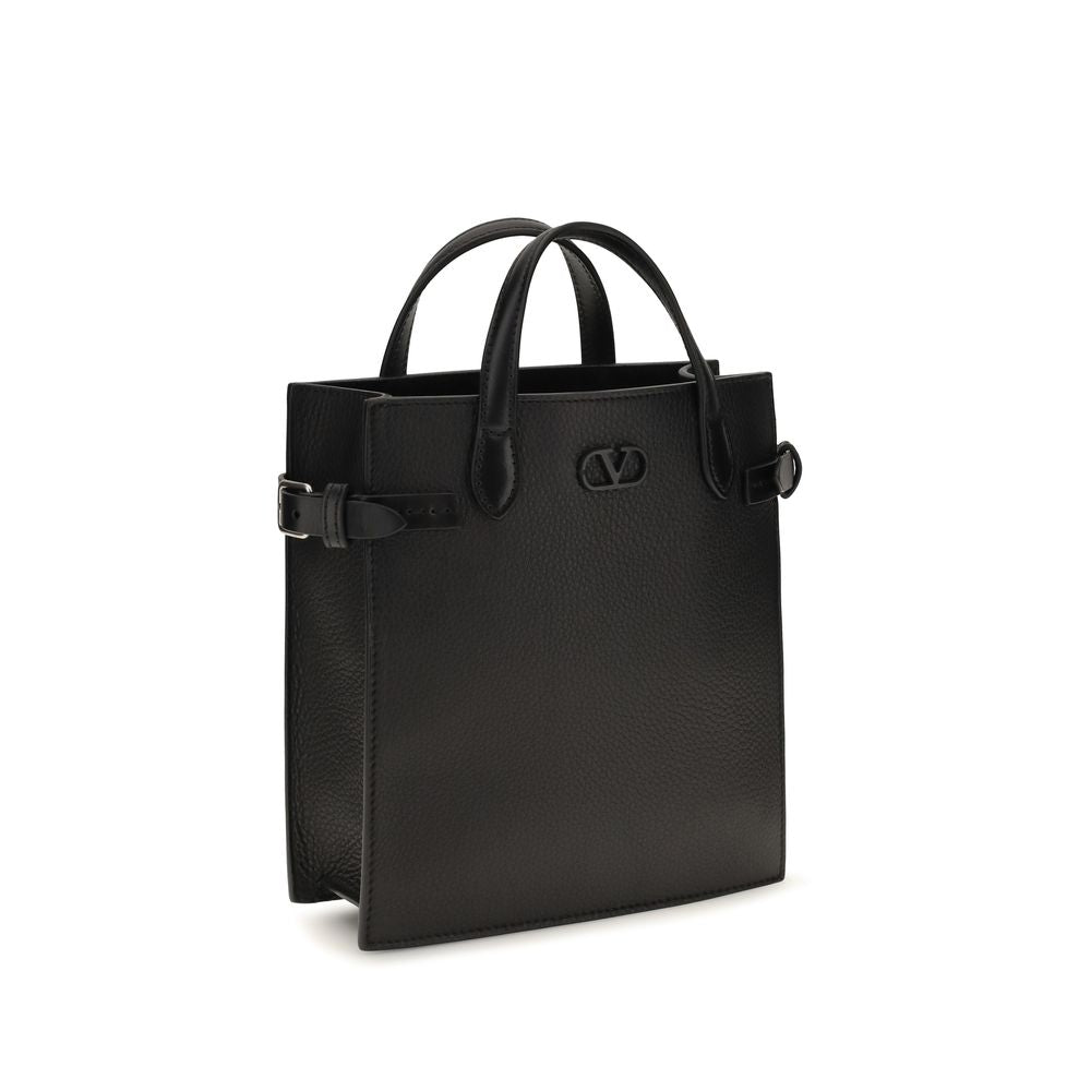 Black Calf Leather Bos Taurus Shoulder Bag