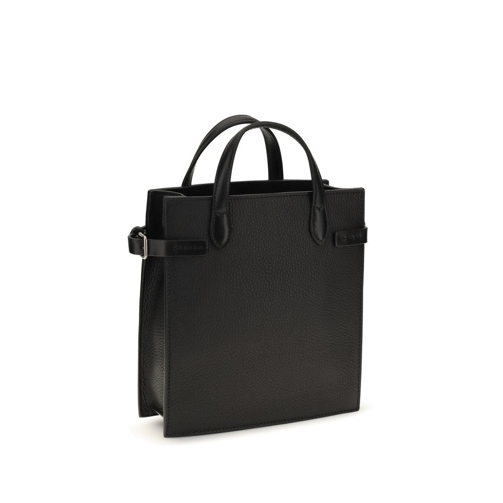 Black Calf Leather Bos Taurus Shoulder Bag