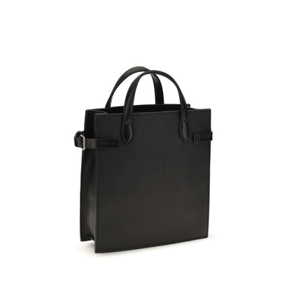 Black Calf Leather Bos Taurus Shoulder Bag