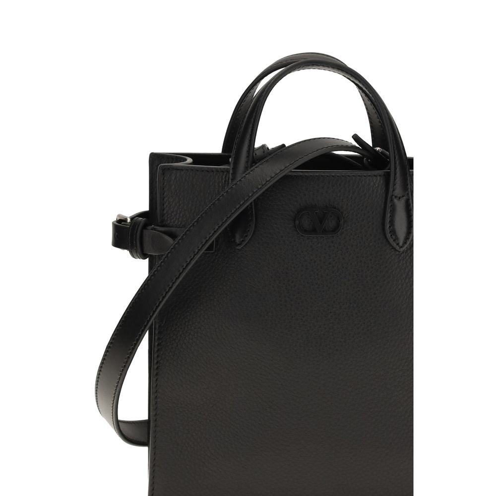 Black Calf Leather Bos Taurus Shoulder Bag
