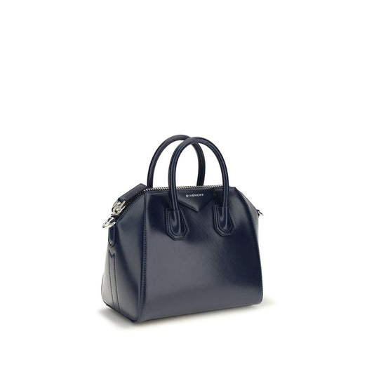 Blue Calf Leather Bos Taurus Handbag
