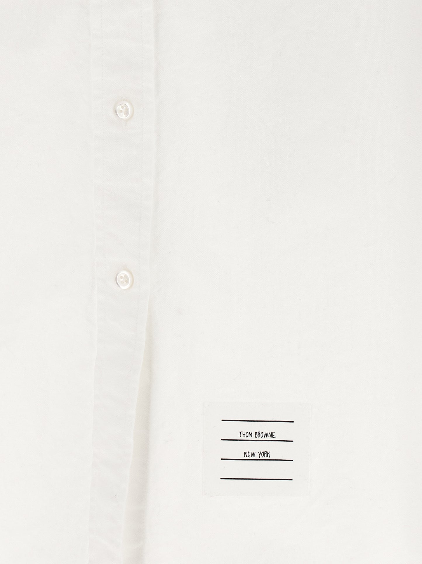 White Cotton Midi Skirt