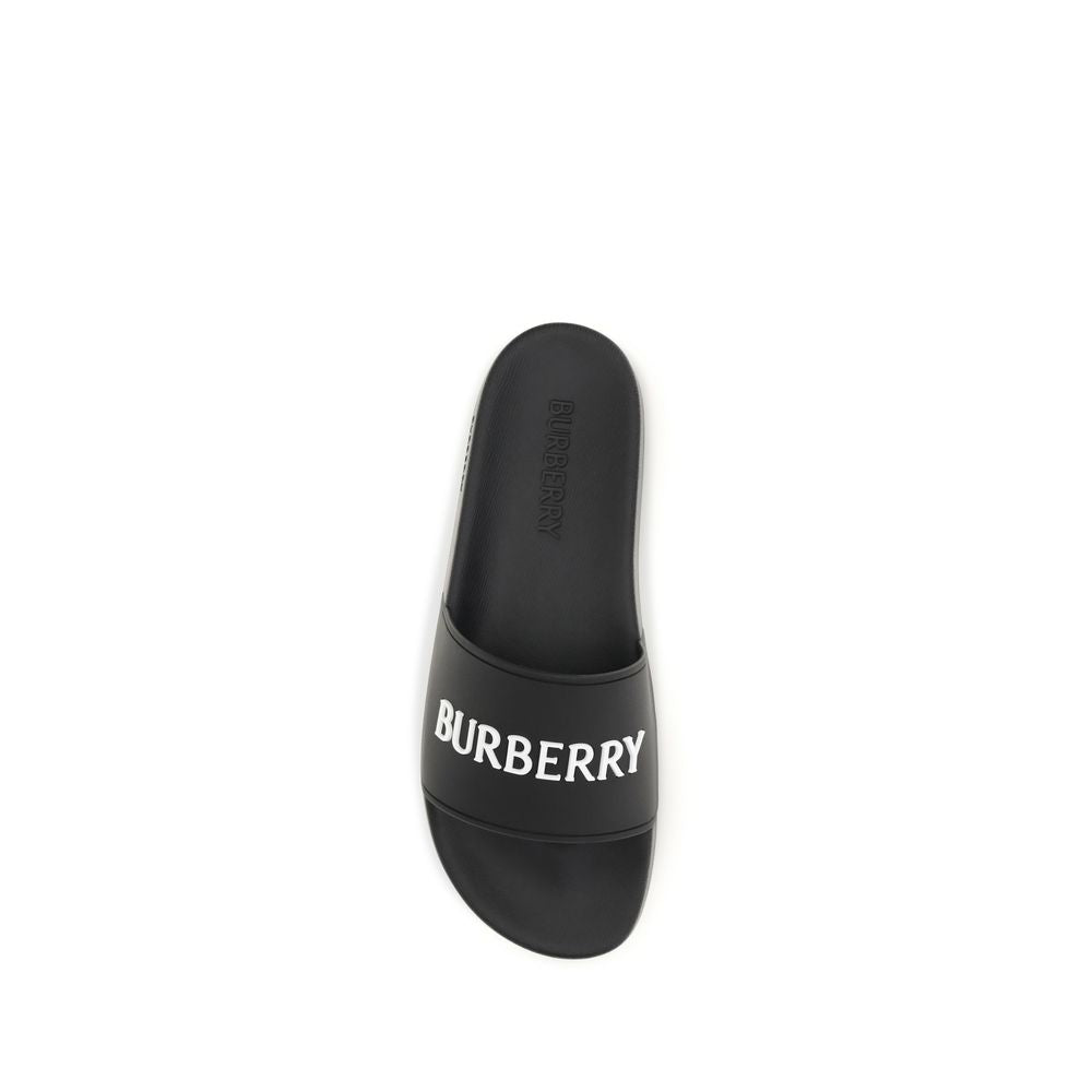 Black Rubber Sandals