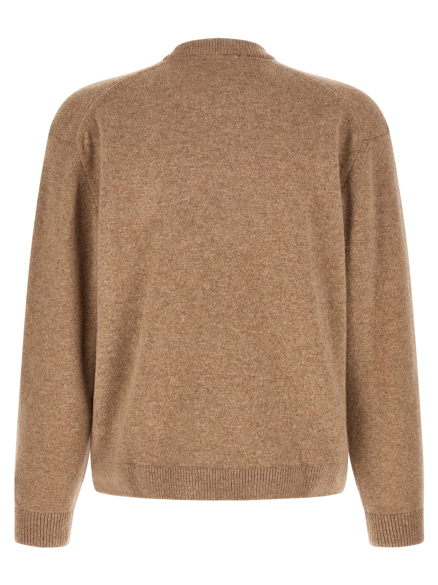 Beige Wool Cardigan