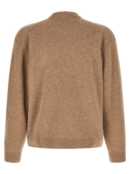 Beige Wool Cardigan