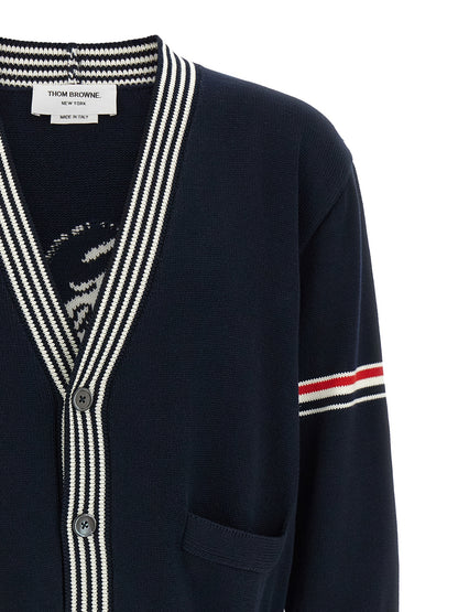Blue Cotton Cardigan