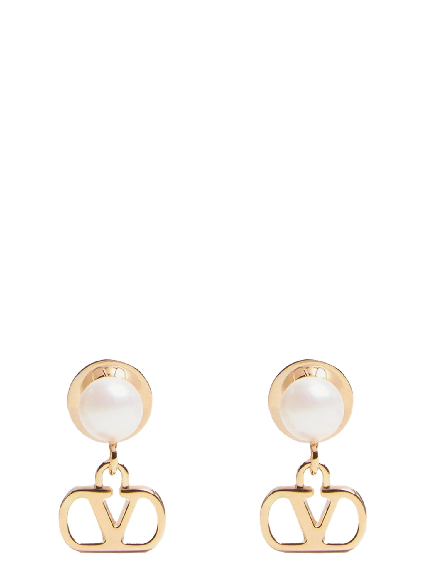 Gold Brass Earrings