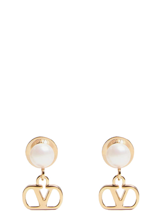 Gold Brass Earrings