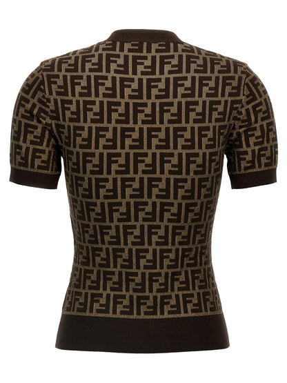 Brown Cotton Cardigan