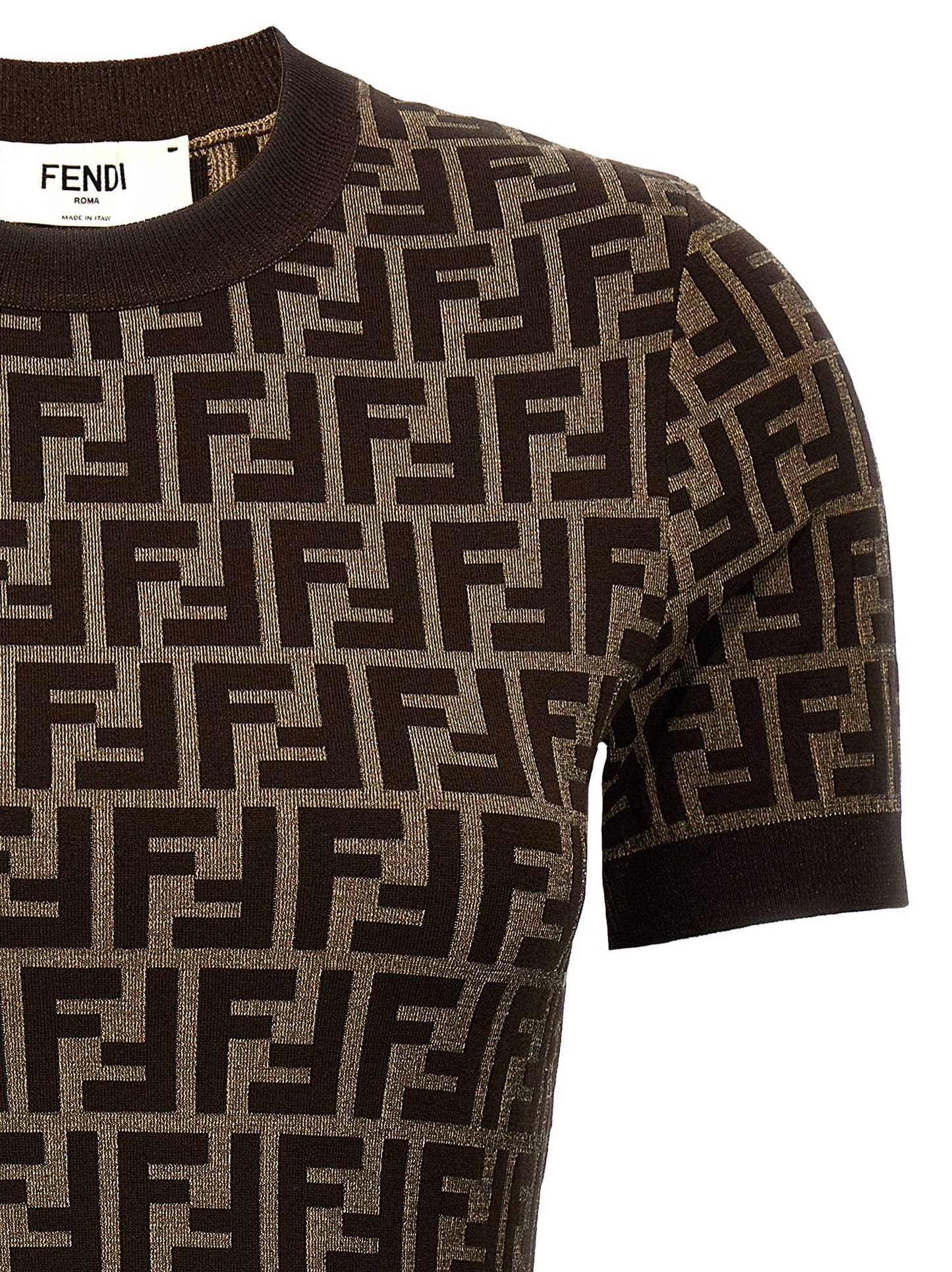 Brown Cotton Cardigan