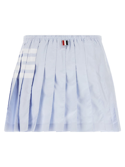 Blue Cotton Long Skirt