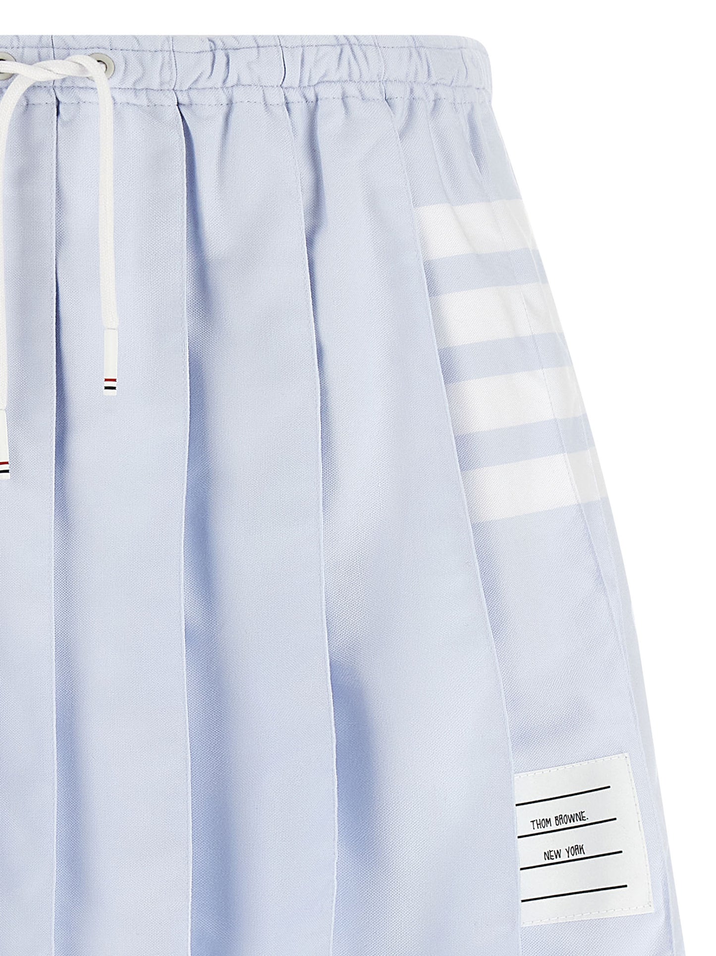 Blue Cotton Long Skirt