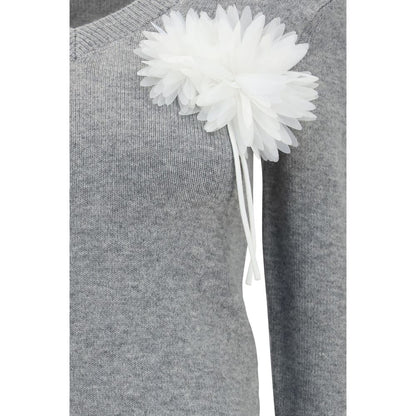 Gray Cashmere Sweater