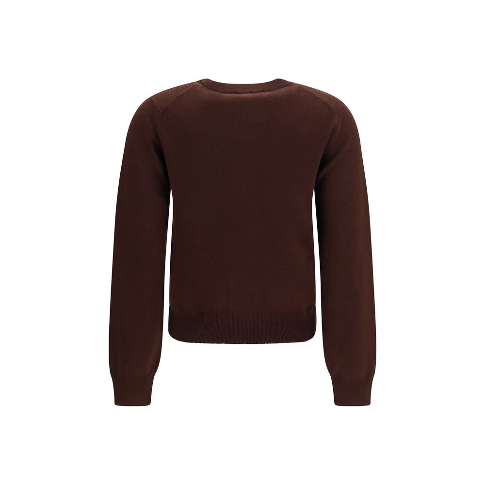 Brown Wool Oves Aries Sweatshirt