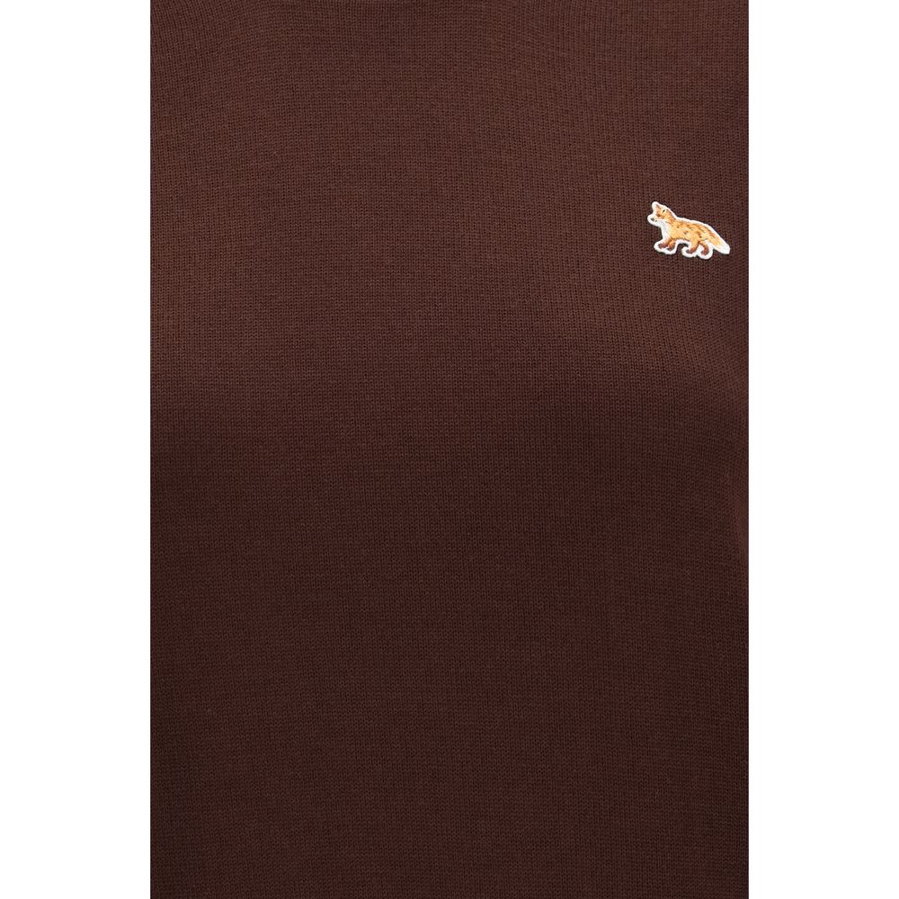 Brown Wool Oves Aries Sweatshirt