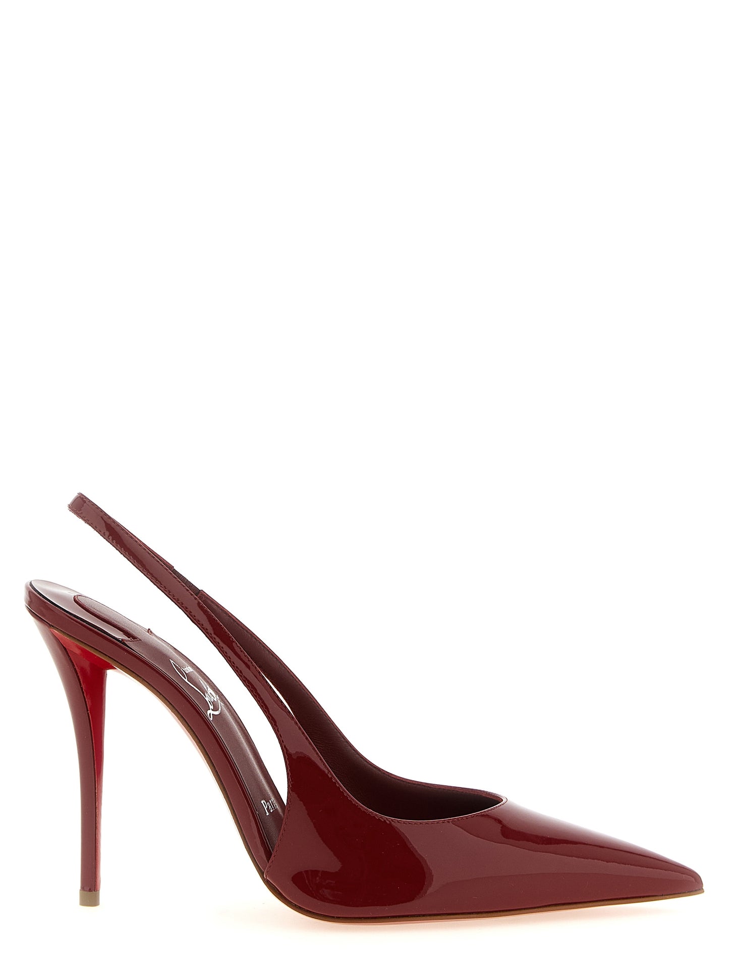 Red Calfskin High Heel Pumps