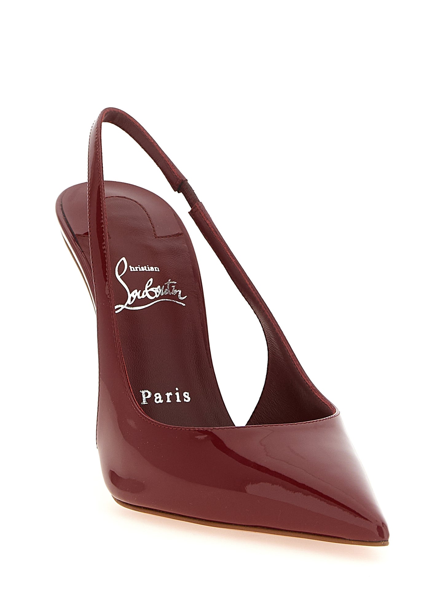 Red Calfskin High Heel Pumps
