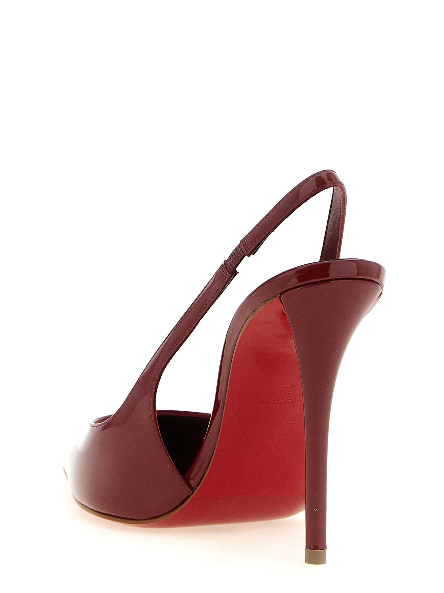 Red Calfskin High Heel Pumps