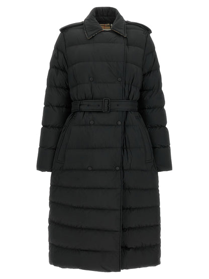 Black Polyamide Coat