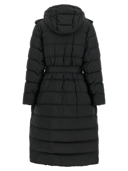Black Polyamide Coat