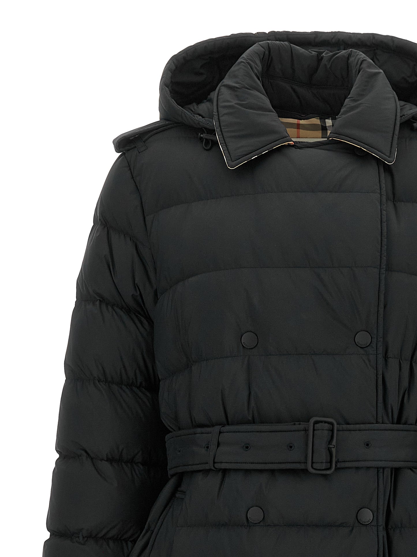 Black Polyamide Coat