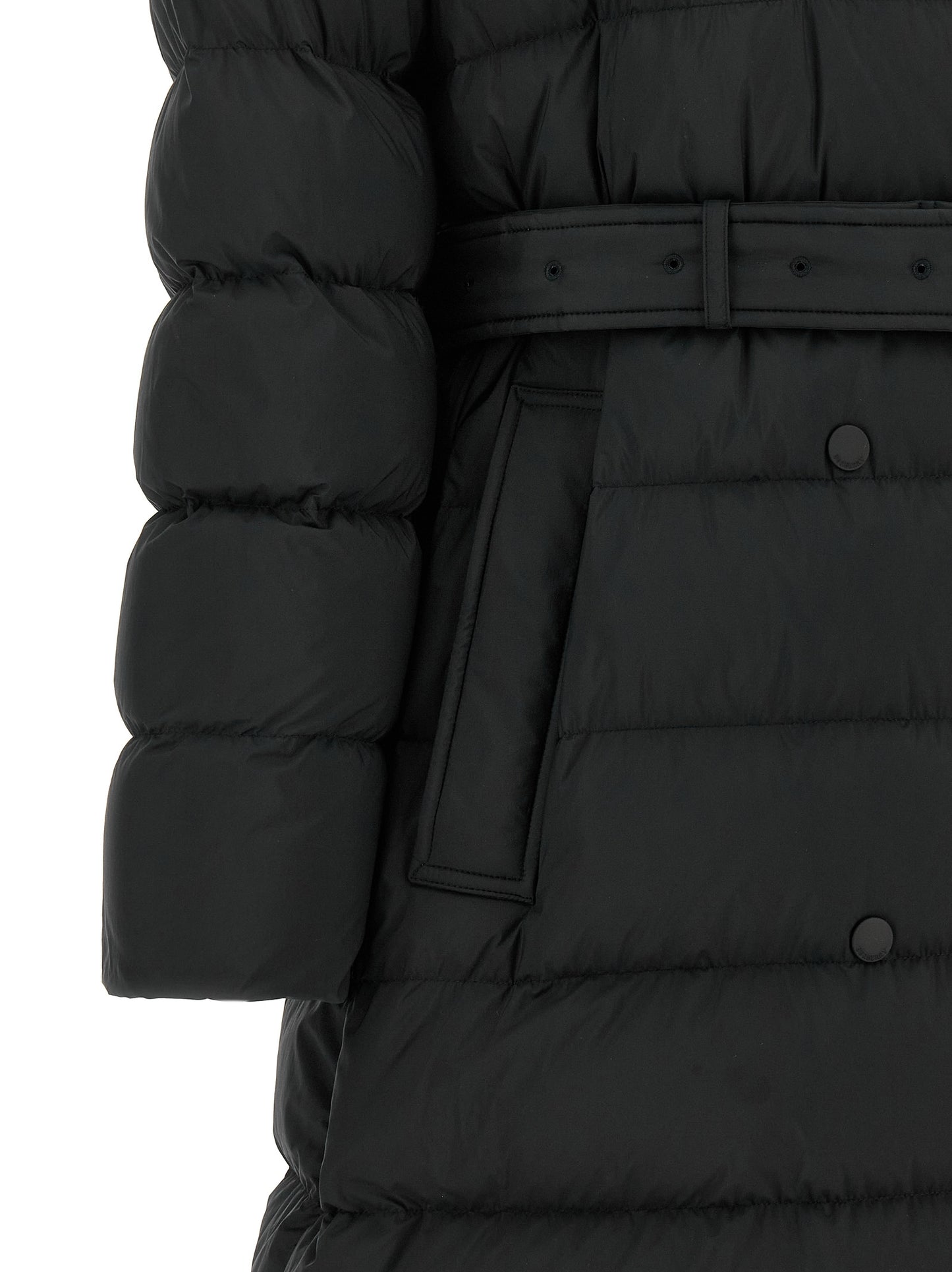 Black Polyamide Coat