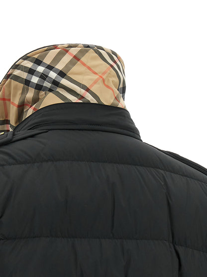Black Polyamide Coat
