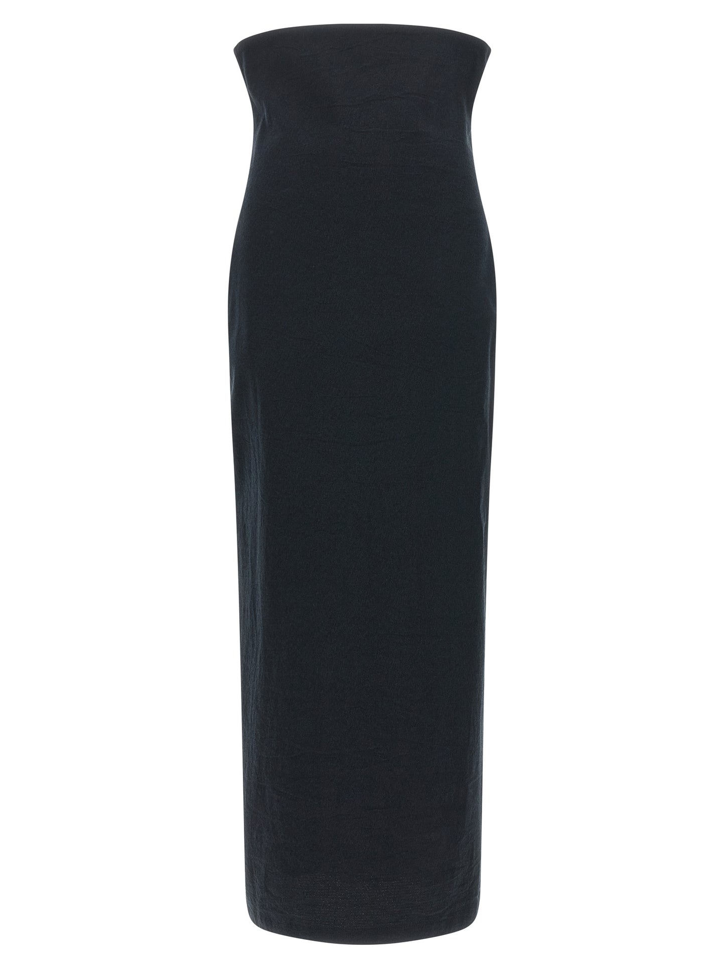 Black Paper Mini Skirt