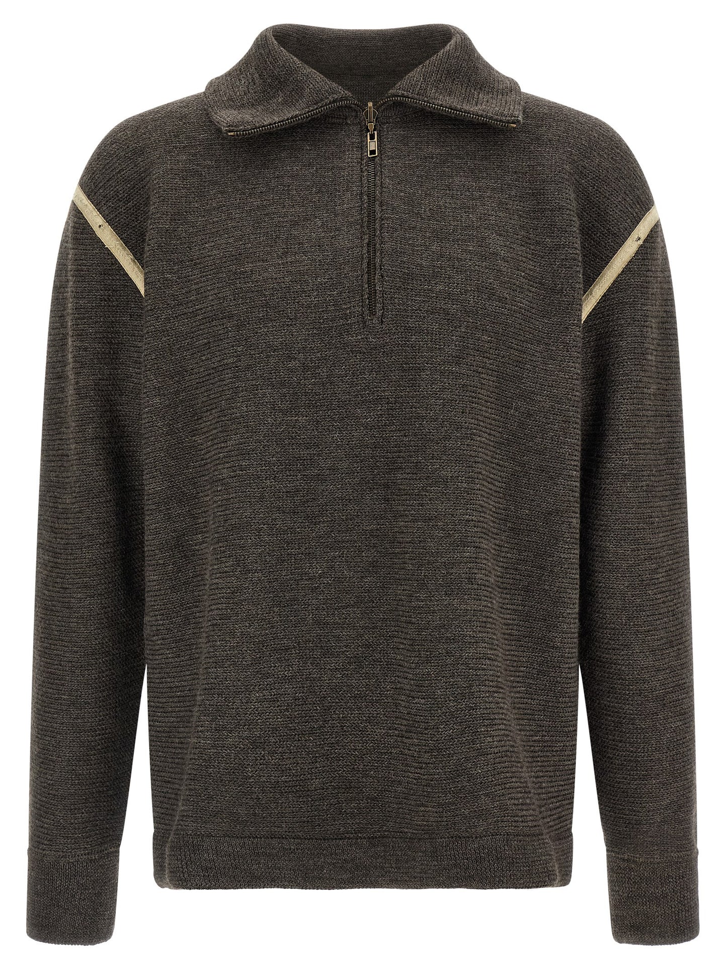 Gray Wool Cardigan