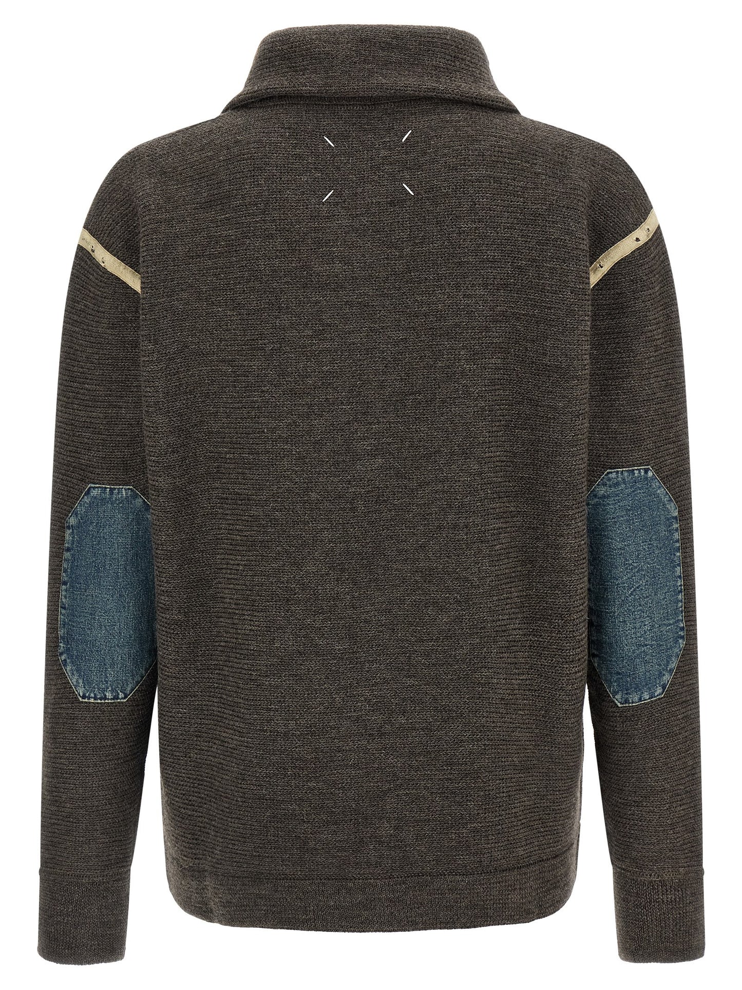 Gray Wool Cardigan