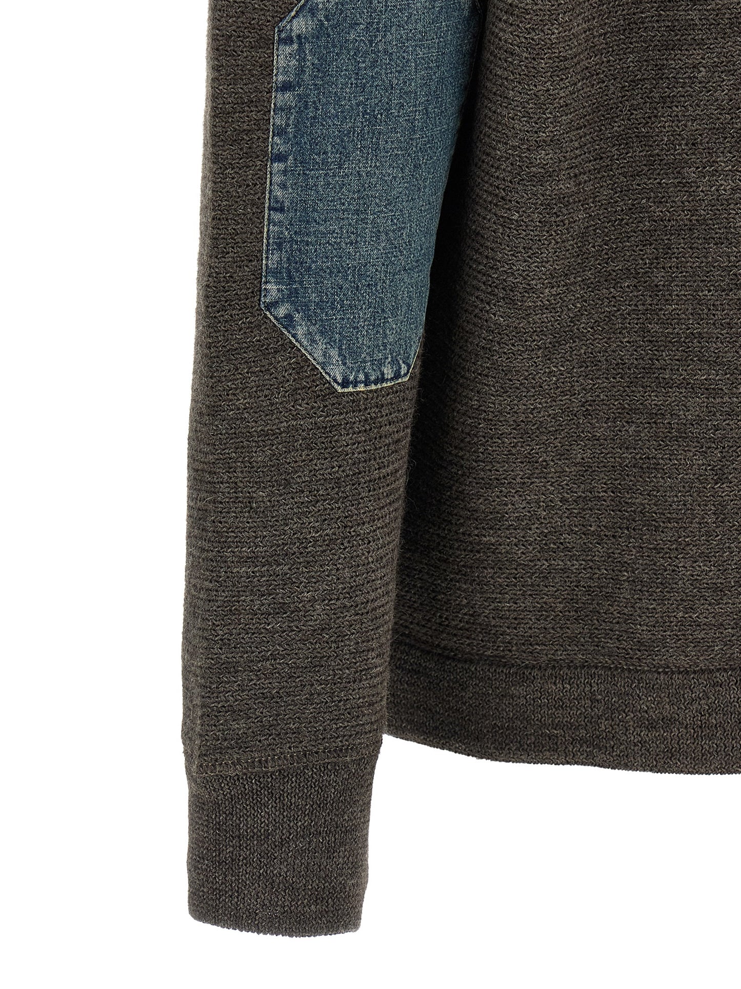 Gray Wool Cardigan
