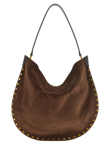 Brown Cowhide Shoulder Bag
