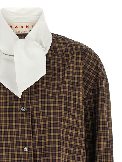 Brown Cotton Blouse