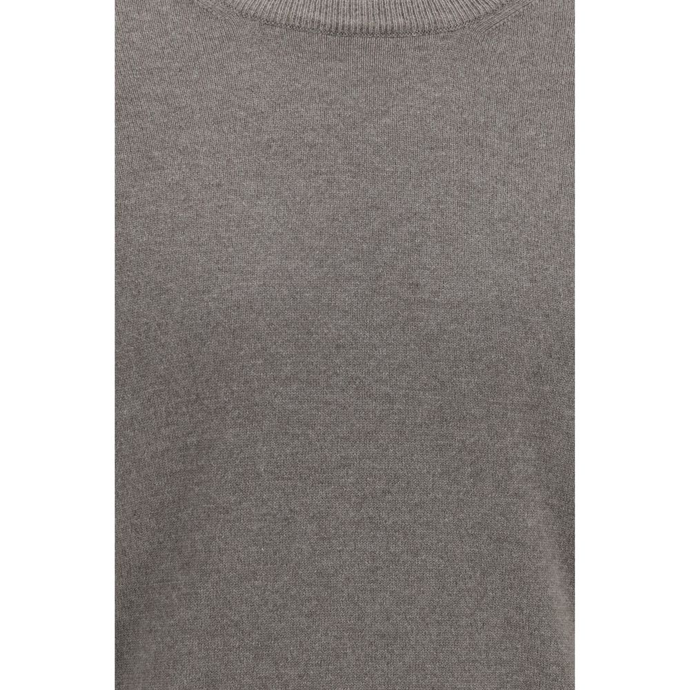 Gray Cashmere Sweater