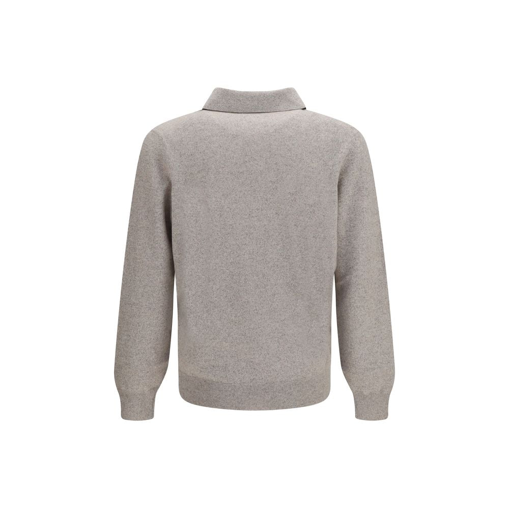 Gray Cashmere Sweatshirt