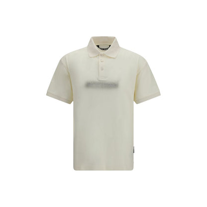 Beige Cotton Polo Shirt