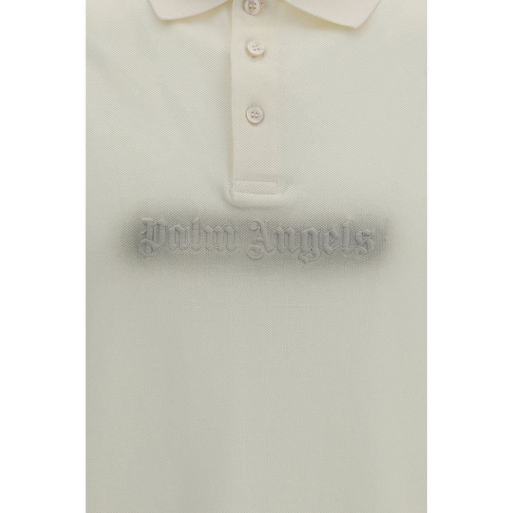 Beige Cotton Polo Shirt