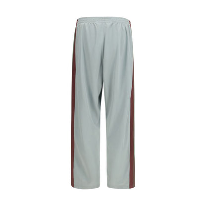 Blue Polyester Joggers (Workout Pants)