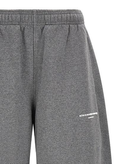 Gray Cotton Joggers (Workout Pants)
