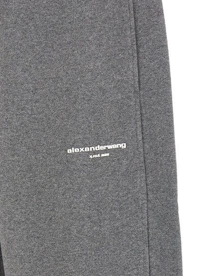 Gray Cotton Joggers (Workout Pants)