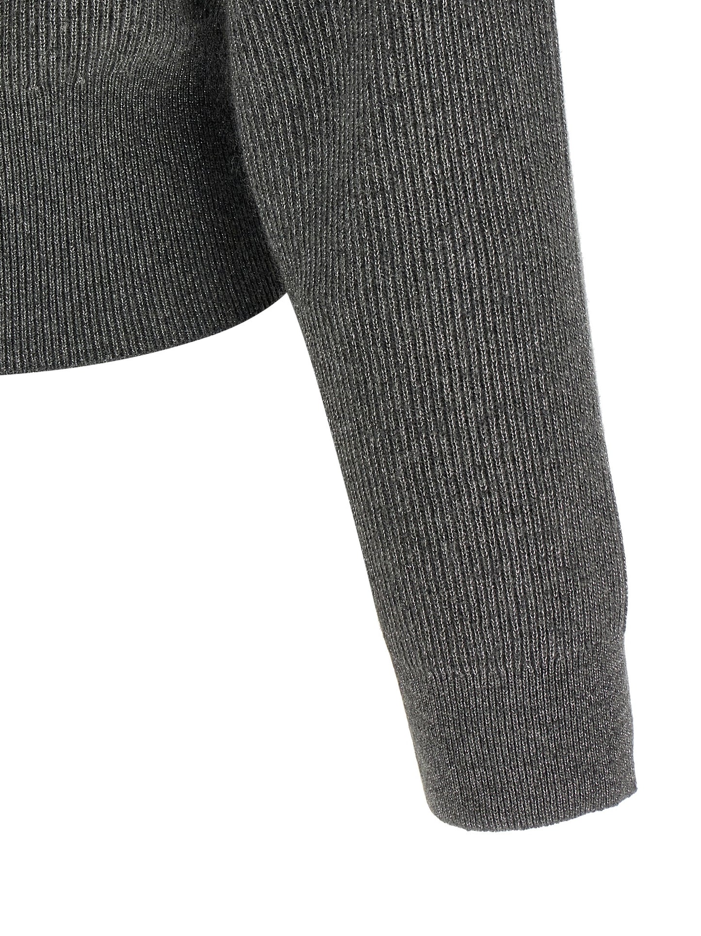 Gray Cashmere Cardigan