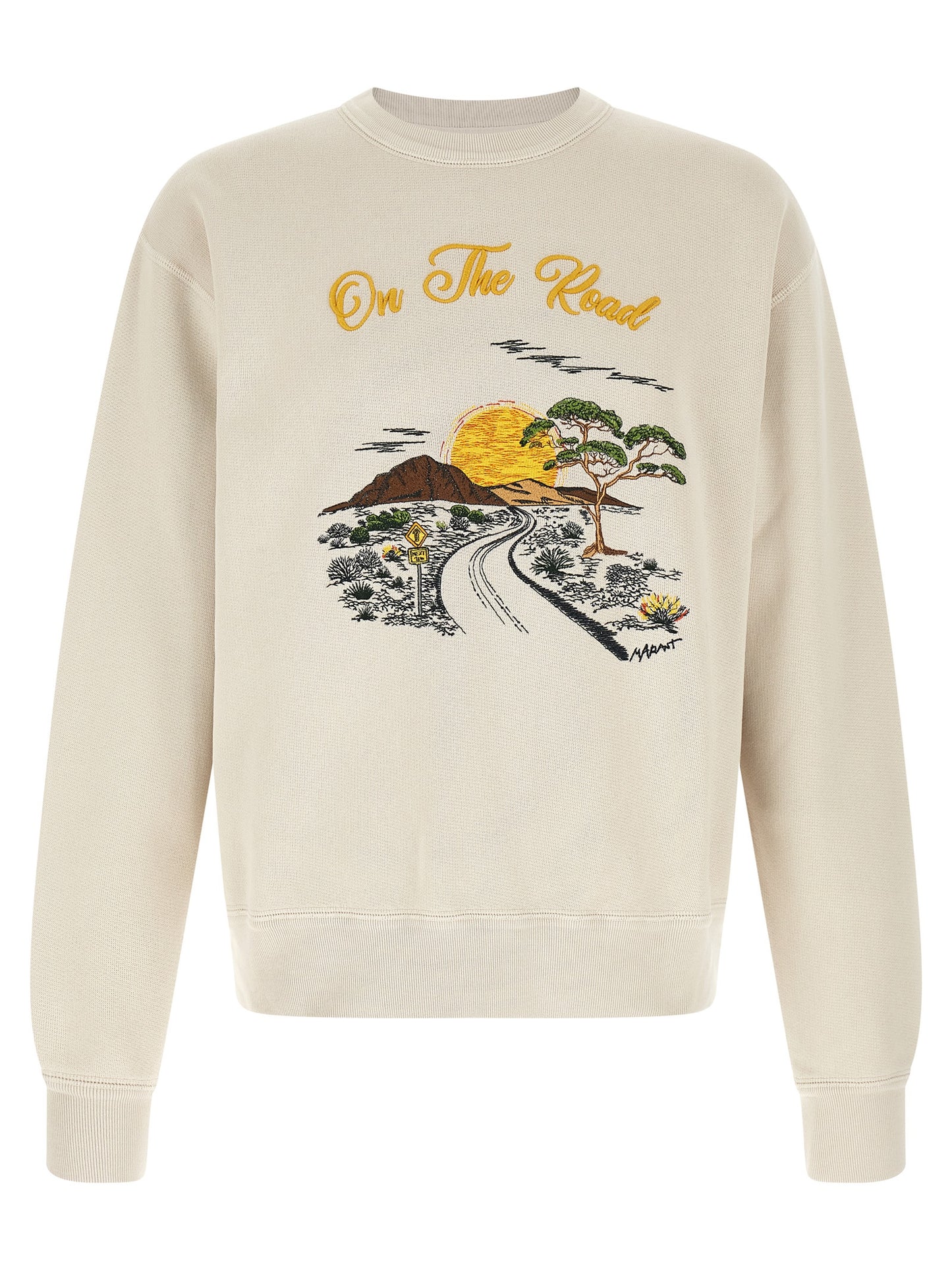 White Cotton Sweatshirt